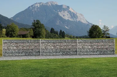 Produktbild von Gabionenwand Rom - Ausführung: verzinkt, Höhe: 103 cm, Länge: 251 cm