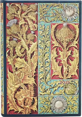 Produktbild von 12-Monatskalender 2025 Wilde Distel, Mini, Tagesüberblick