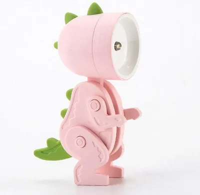 Produktbild von Mini-LED-Tischlampe mit Augenschutz, niedlicher Dinosaurier, Haustier-Heimdekoration