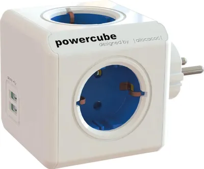 Produktbild von Kostka z gniazdem zasilania Power Cube Allocacoc USB Biały