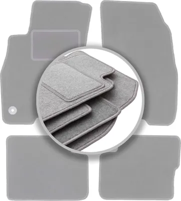 Produktbild von Graue Fußmatten für: Fiat Grande Punto Schrägheck (2005-2009)