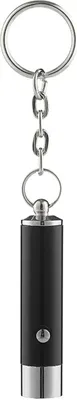 Produktbild von UV-Taschenlampe, Schlüsselanhänger, Mini, batteriebetrieben, tragbar, multifunktional, Anti-Falschgeld-Erkennung, Metall, schwarze Lampe, Taschenlampe, Schlüsselanhänger, Rucksackzubehör-Schwarz