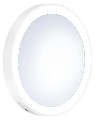 Produktbild von Smedbo OUTLINE - Kosmetikspiegel mit Saugnapf, LED, X7, Weiss FX625