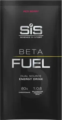 Zdjęcie produktu dla Sis Beta Fuel Energy-drink Monodose Red Berry 80g Black Czarny Jeden rozmiar