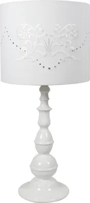 Produktbild von Candellux LANS 41-53855 Tischleuchte weiß