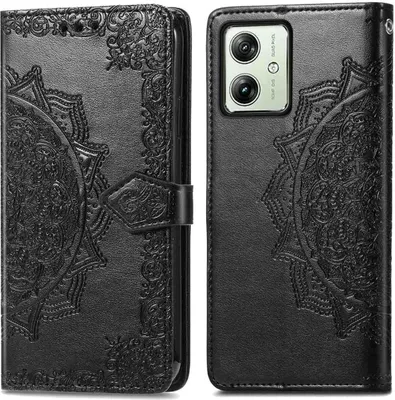 Obrázek produktu pro imoshion Mandala skládací pouzdro Motorola Moto G54 - černé