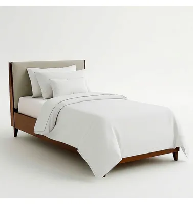 Image de Lot de 5 Parures de Lit + 3 Housses de Couette Coton-Poly | Blanches