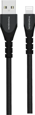 Obrázek produktu pro Lightning kabel USB-A na Lightning,  MFi, rychlé nabíjení 2,1 A, délka 1,5 m, kompatibilní s Apple iPhone iPad