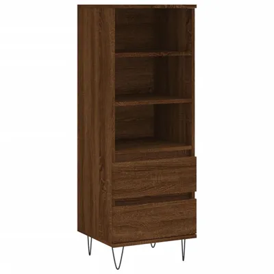Zdjęcie produktu dla vidaXL Deska barowa brązowa dąb 40x36x110 cm materiał drewnopochodny