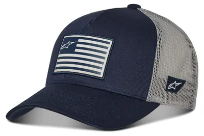 Image de Alpinestars Flag Snapback casquette bleu,gris hommes,femmes bleu,gris One Size
