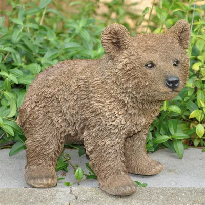Image de Figurine décorative Ours brun de jardin