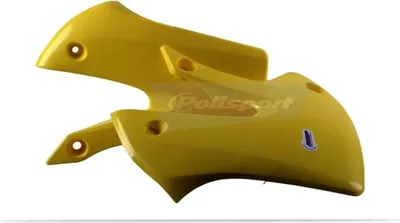 Produktbild von POLISPORT Kühlerspoiler seitlich Gelb passend für Suzuki RM65/D R-Z110