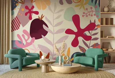 Produktbild von Digitaldruck Vlies Fototapete - Happy Corals - Größe 350 x 250 cm