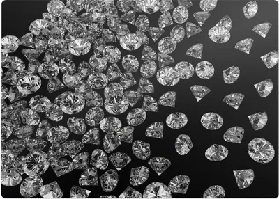 Produktbild von Leuchtende Diamanten – Bodenschutzmatte – Rutschfest – Schutzmatte für Büro – Vinylmatte – Stuhlunterlage – 140 x 100 cm