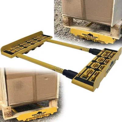 Produktbild von Famanu Transportwagen 500 kg Tragfähigkeit - mit 8 Rädern