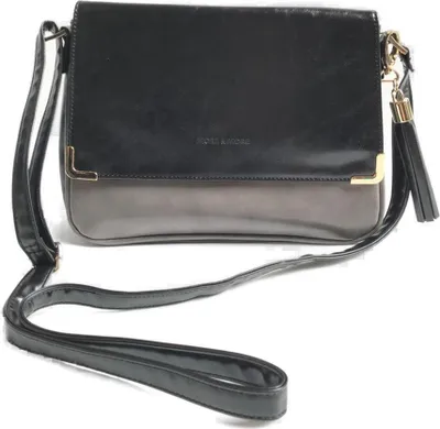 Produktbild von More & More Handtasche Damen Schultertasche Kunstleder Schwarz 50240-9095