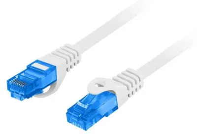 Productafbeelding van Lanberg PCF6A-10CC-0150-S LANBERG PATCHCORD CAT.6A S/FTP LSZH CCA 1.5M GRAU FLUKE ZERT