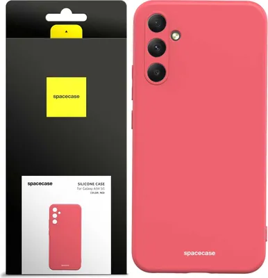 Immagine prodotto di Custodia in silicone SPACECASE Custodia in silicone per Galaxy A34 5G Rosso