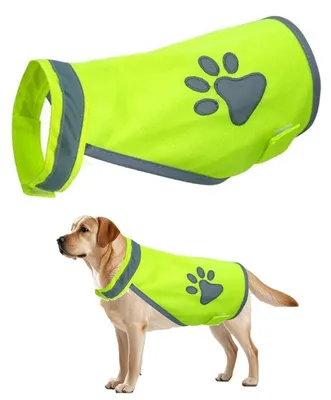 Produktbild von Hundewarnweste Reflektierend Einstellbar Polyester L