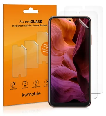 Produktbild von kwmobile 3x Displayschutzfolie kompatibel mit Nokia X20 / X10 Folie - klare Schutzfolien Set in transparent