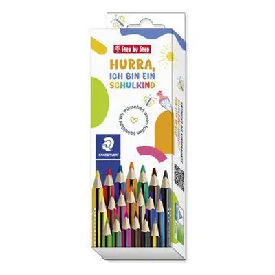 Produktbild von Buntstift Noris® Buntstifte u. Bleistift, Nachfüll-Set für Schülermäppchen Buntstift