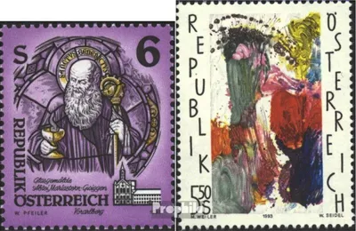 Produktbild von Briefmarken Österreich 1993 Mi 2108,2110 (kompl.Ausg.) postfrisch Freimarken