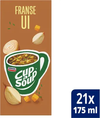Produktbild von Unox Cup-a-Soup französische Zwiebel 21 x 13 Gramm