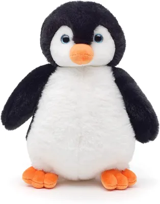 Produktbild von Uni-Toys - Pinguin mit Glitzeraugen - superweich - 22 cm (Höhe) - Plüsch-Vogel - Plüschtier, Kuscheltier