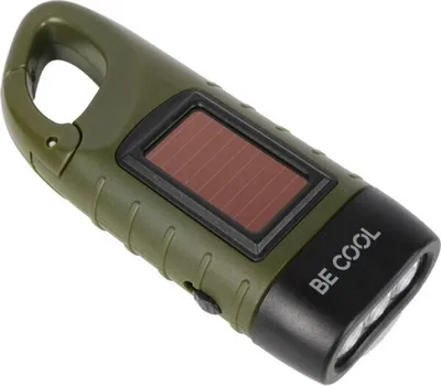 Produktbild von Be Cool LED SOLAR- U.KURBELTSCHENLAMPE (BC23KTL40 SW)