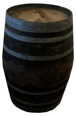 Produktbild von es Weinfass, rustikal patiniert, Natur als Stehtisch, Fassbar oder Gartentisch, D/H=70/95cm, 225 Liter aus Eiche