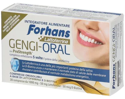 Produktbild von FORHANS LAKTOFERRIN GENGIORAL, 30 Tabletten