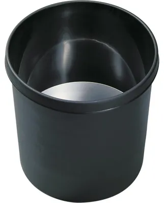 Produktbild von Helit H6107895, 12 l, Rund, Kunststoff, Schwarz, 26,7 cm, 270 mm