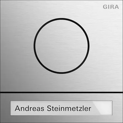 Produktbild von GIRA Türstationsmodul Aluminium 5565926 (5565926)