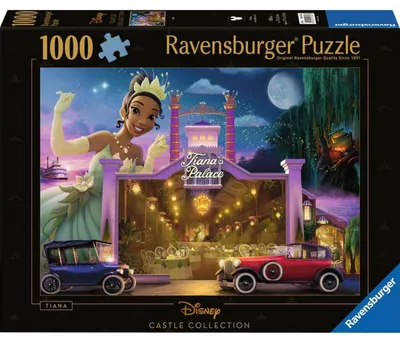 Zdjęcie produktu dla Puzzle Ravensburger 12001343 - Tiana - 1000 elementw Ukadanka Disney Castle Collection dla dorosych i dzieci od 14 lat 12001343