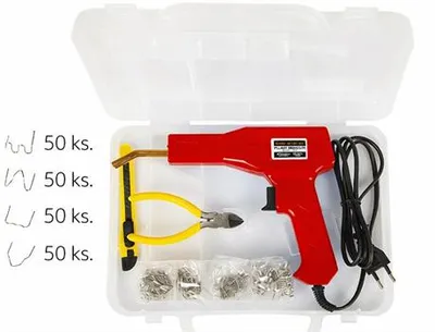 Obrázek produktu pro Set Svářečka na opravu plastů SAP 53-078 50W BOX, 230V, 200ks spon