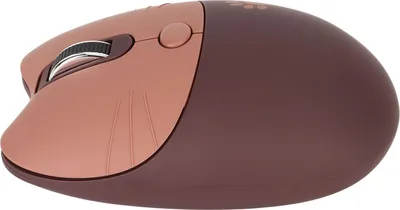 Obrázek produktu pro 2.4G kočka Bezdrátová myš Mute USB přijímač Cute Portable 3 úrovně DPI Myš pro M3 Laptop Computor Brown