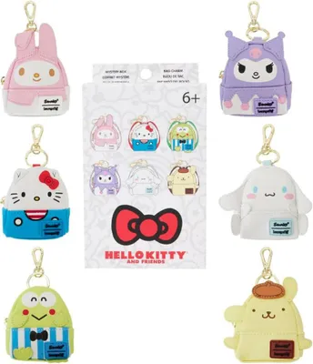 Image de Loungefly Hello Kitty Porte-clés mystère One Size