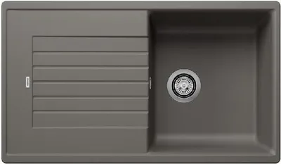 Produktbild von Blanco Zia 5 - Silgranitspüle, 860x500 mm, grau 527387