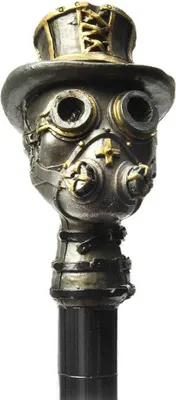 Produktbild von Gehstock aus Metall | Steampunk - 90 cm