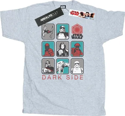 Produktbild von Star Wars - "The Last Jedi Dark Side" T-Shirt für Herren BI46950 (S) (Grau)