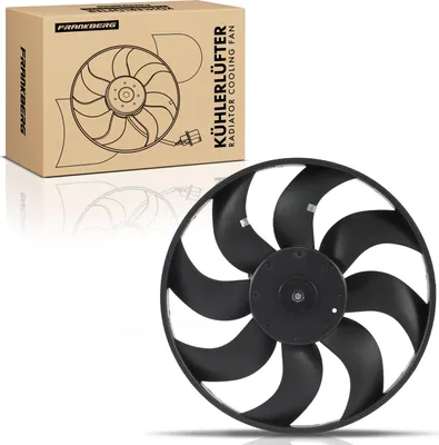 Obrázok produktu pre Frankberg 1x chladič motora s jedným ventilátorom bez rámu ventilátora chladiča Opel Corsa D S07 1.3L-1.7L 2006-2014