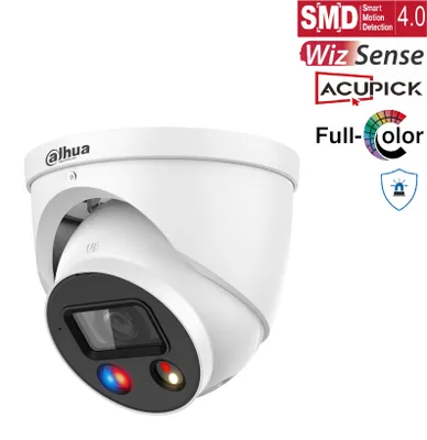 Produktbild von Dahua Technology IPC-HDW3849H-AS-PV, IP-Sicherheitskamera, Innen & Außen, Kabelgebunden, 120 dB, CE-LVD: EN 62368-1; CE-EMC: Electromagnetic Compatibility Directive 2014/30/EU FCC: 47 CFR FCC..., Zimmerdecke