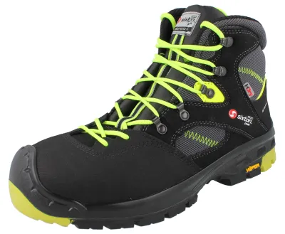 Produktbild von SIXTON Ortisei Herren Sicherheitsstiefel S7S schwarz gelb - Größe: 43