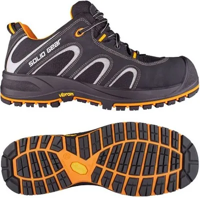 Produktbild von Solid Gear Griffin Sicherheitsschuhe, EN 20345 S3 SRC, metallfrei Black-47