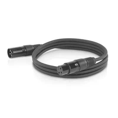 Produktbild von ETEC XLR Audio Kabel 10m Mikrofonkabel schwarz