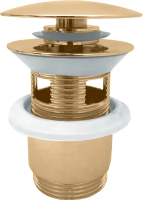 Image de Sortie RAV Slezák CLICK CLACK pour lavabo avec trop-plein or MD0784Z
