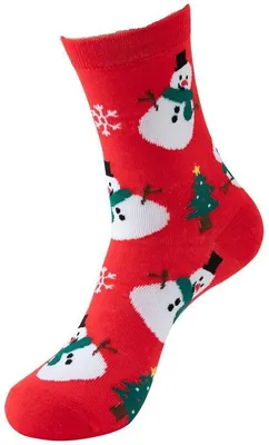 Produktbild von Musthaves – Christmas Socks / Weihnachts-Socken Uni – Einheitsgröße Gr. 38 - 45- Snowmen / Schneemänner