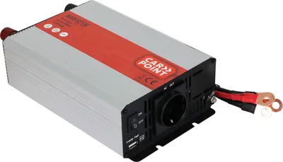 Obrázek produktu pro Carpoint měnič 12 V > 230 V, 1000 W, kabel k baterii