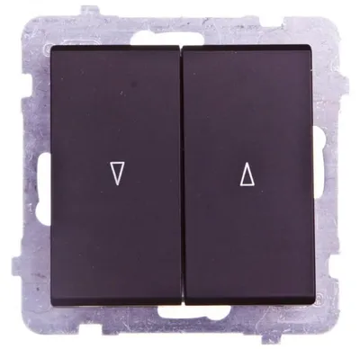 Zdjęcie produktu dla Ospel ŁP-7R/m/33, Czarny, IP20, 250 V, 10 A, 71 mm, 42 mm