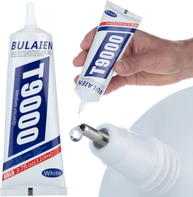 Obrázok produktu pre Rosfix T-9000 – Univerzálne Lepidlo, Priehľadné | 110 ml, So Slabým Zápachom, Nekorozívne | Ideálne na Kov, Sklo, Keramiku, Plast